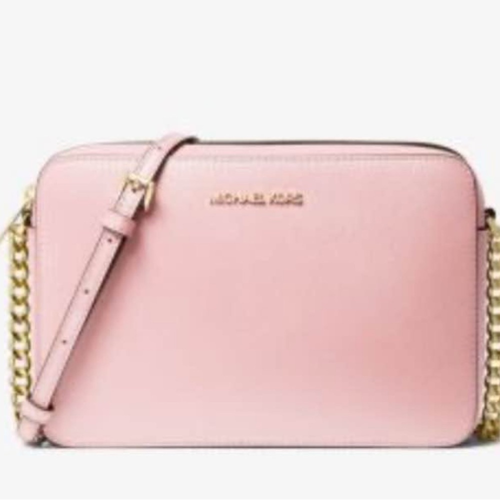 Michael Kors Blush Pink Tote with Gold Details - Picture 3 of 3